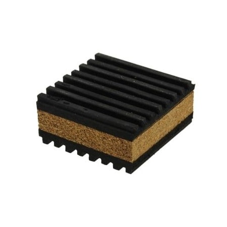 Rheem Anti-Vibration Pad - Rubber/Cork 2 In. X 2 In. X 7/8 In. 864002